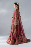 Mbroidered By Maria.b Wedding Formals -BD-3108-Deep Salmon pink-Default