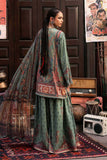 3 Piece Unstitched Embroidered Dobby Linen Suit By M.Prints Vol-31  ( 02-A )
