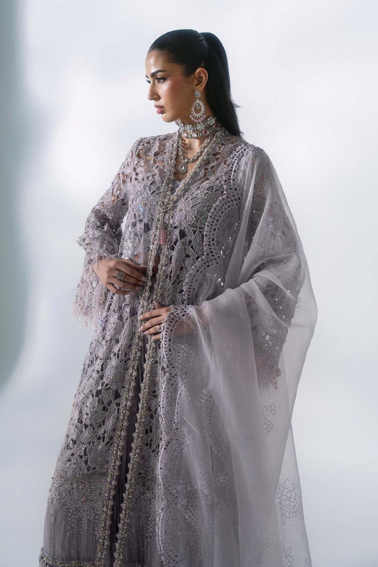 Mbroidered By Maria.b Wedding Formals -BD-3105-Dusty Lilac-Default