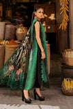 3 Piece Unstitched Embroidered Dobby Linen Suit By M.Prints Vol-31  ( 05-A )
