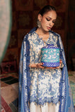 3 Piece Unstitched Embroidered Dobby Linen Suit By M.Prints Vol-31  ( 08-A )