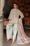 3 Piece Unstitched Embroidered Dobby Linen Suit By M.Prints Vol-31  ( 08-B )