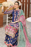 Plush La Roza by Imrozia Premium Embroidery Suit L-246 Florral Ripples