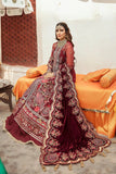 GISELE Shagun Luxury Formal Unstitched 3PC Suit D-10 Mahjabeen
