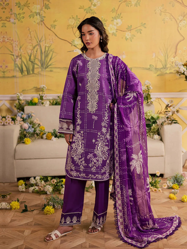 Afsana Lawn '26 By Mahnur AL-04