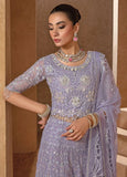 Rang Rasiya Chatoyer Embroidered Chiffon Unstitched 3Pc Suit D-08 Jehan