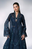 Mbroidered By Maria.b Wedding Formals -BD-3106-Peacock Blue-Default