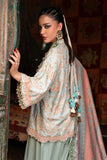 3 Piece Unstitched Embroidered Dobby Linen Suit By M.Prints Vol-31  ( 08-B )
