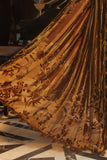 ROYALE TEA AFFAIR CHIFFON UNSTITCHED COLLECTION'26 ( MPC-26-205-Mustard )