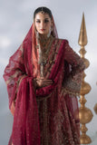 Mbroidered By Maria.b Wedding Formals -BD-3108-Deep Salmon pink-Default
