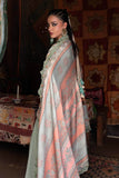 3 Piece Unstitched Embroidered Dobby Linen Suit By M.Prints Vol-31  ( 08-B )
