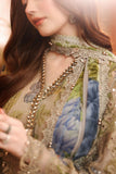 ROYALE TEA AFFAIR CHIFFON UNSTITCHED COLLECTION'26 ( MPC-26-203-Warm Beige )