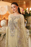 ROYALE TEA AFFAIR CHIFFON UNSTITCHED COLLECTION'26 ( MPC-26-208-Pastle Sunshine )