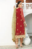 Plush La Roza by Imrozia Premium Embroidery Suit L-249 Blooming Lotus