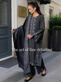 Meet Me In Istanbul by Rang Rasiya Unstitched Khaddar 3Pc Suit -  SLATE