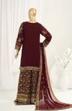 Afsanay Luxury Collection By Sadabahar Vol-3 (CR-34 Maroon)
