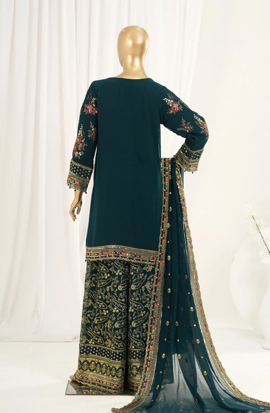 Afsanay Luxury Collection By Sadabahar Vol-3 ( CR-34 Teal)