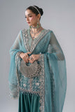 Mbroidered By Maria.b Wedding Formals -BD-3107-Sea Green-Default