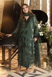 ROYALE TEA AFFAIR CHIFFON UNSTITCHED COLLECTION'26 ( MPC-26-207-Pine Green )