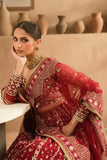 Ayzel Panache Embroidered Organza Unstitched 3Pc Suit ALF-24-V2-04 FEYA
