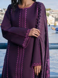Meet Me In Istanbul by Rang Rasiya Unstitched Khaddar 3Pc Suit - MAUVE