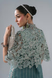 Mbroidered By Maria.b Wedding Formals -BD-3107-Sea Green-Default