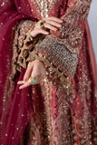 Mbroidered By Maria.b Wedding Formals -BD-3108-Deep Salmon pink-Default