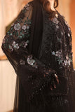 ROYALE TEA AFFAIR CHIFFON UNSTITCHED COLLECTION'26 ( MPC-26-204-Black )