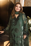 ROYALE TEA AFFAIR CHIFFON UNSTITCHED COLLECTION'26 ( MPC-26-207-Pine Green )