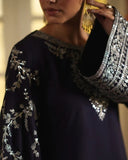 Mubarak - Festive Collection by Casuallite RTW Embroidered Viscose Silk (Sitara)