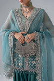 Mbroidered By Maria.b Wedding Formals -BD-3107-Sea Green-Default
