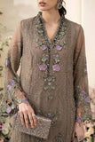 Maria B Embroidered Luxury Chiffon Unstitched 3Pc Suit MPC-26-102 ( Master Copy )