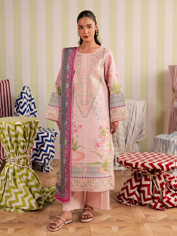 Afsana Lawn '26 By Mahnur AL-06