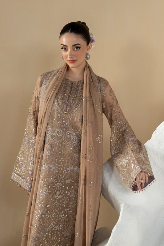 Purkashish By lavish - Mauve Taupe