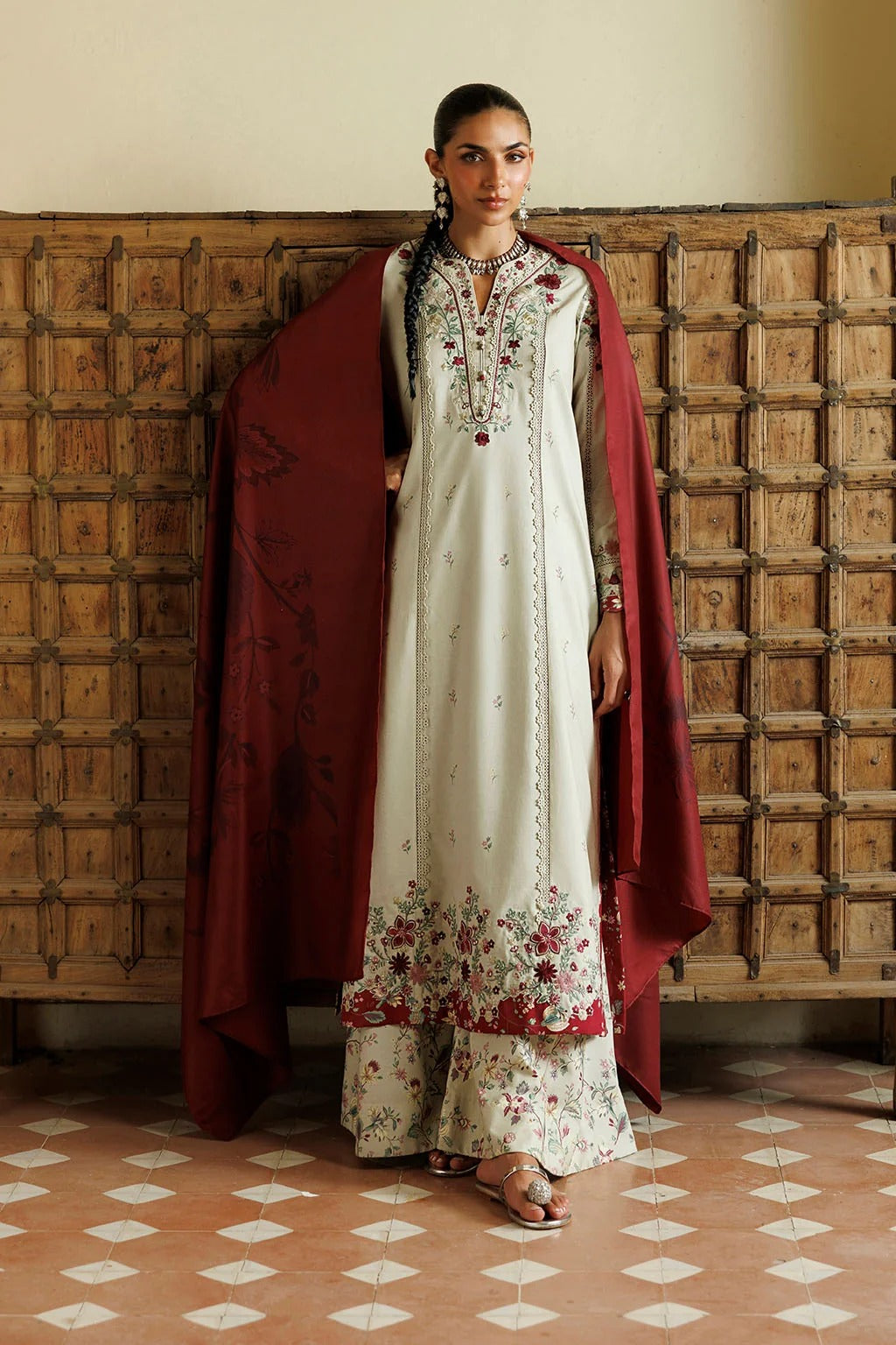 Pre-Fall'26 By Iznik Printed Viscose Linen ( IPF-28 )