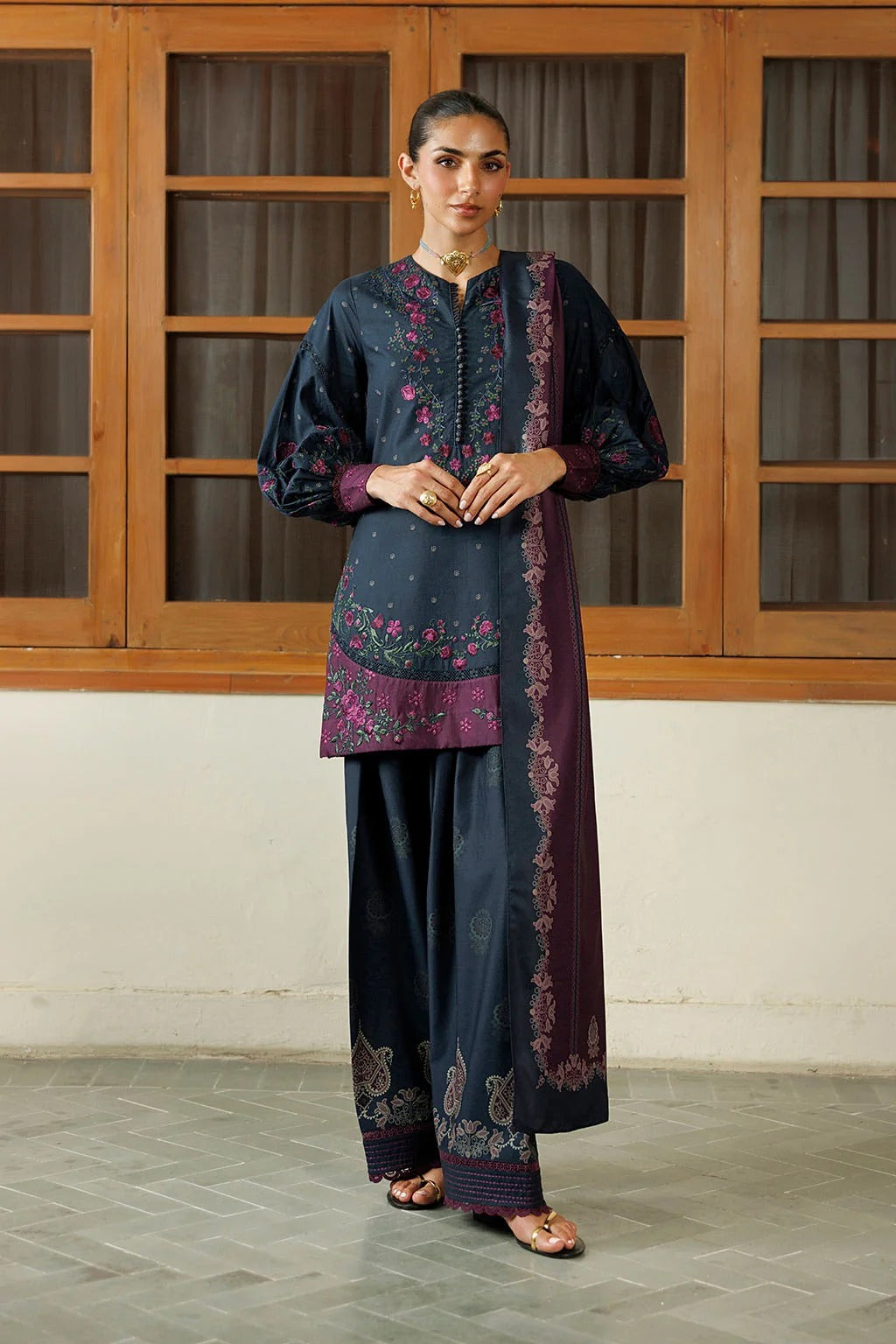 Pre-Fall'26 By Iznik Printed Viscose Linen ( IPF-26 )