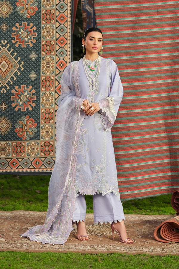 Maryam Hussain Luxury lawn`26 (Jasmine)