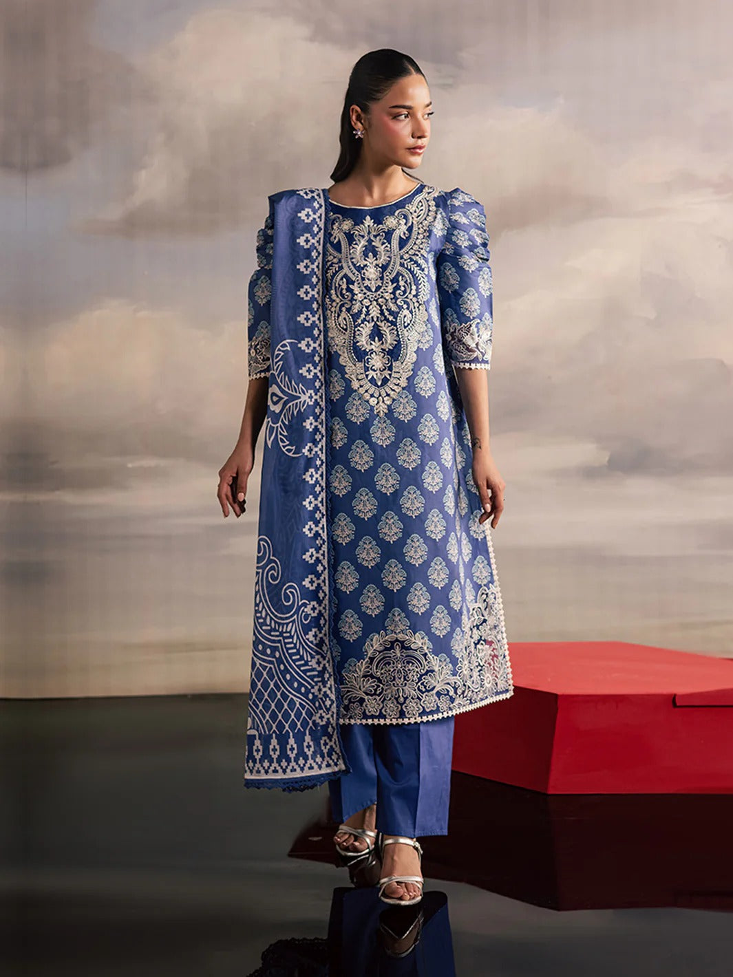 Afsana Lawn '26 By Mahnur AL-04
