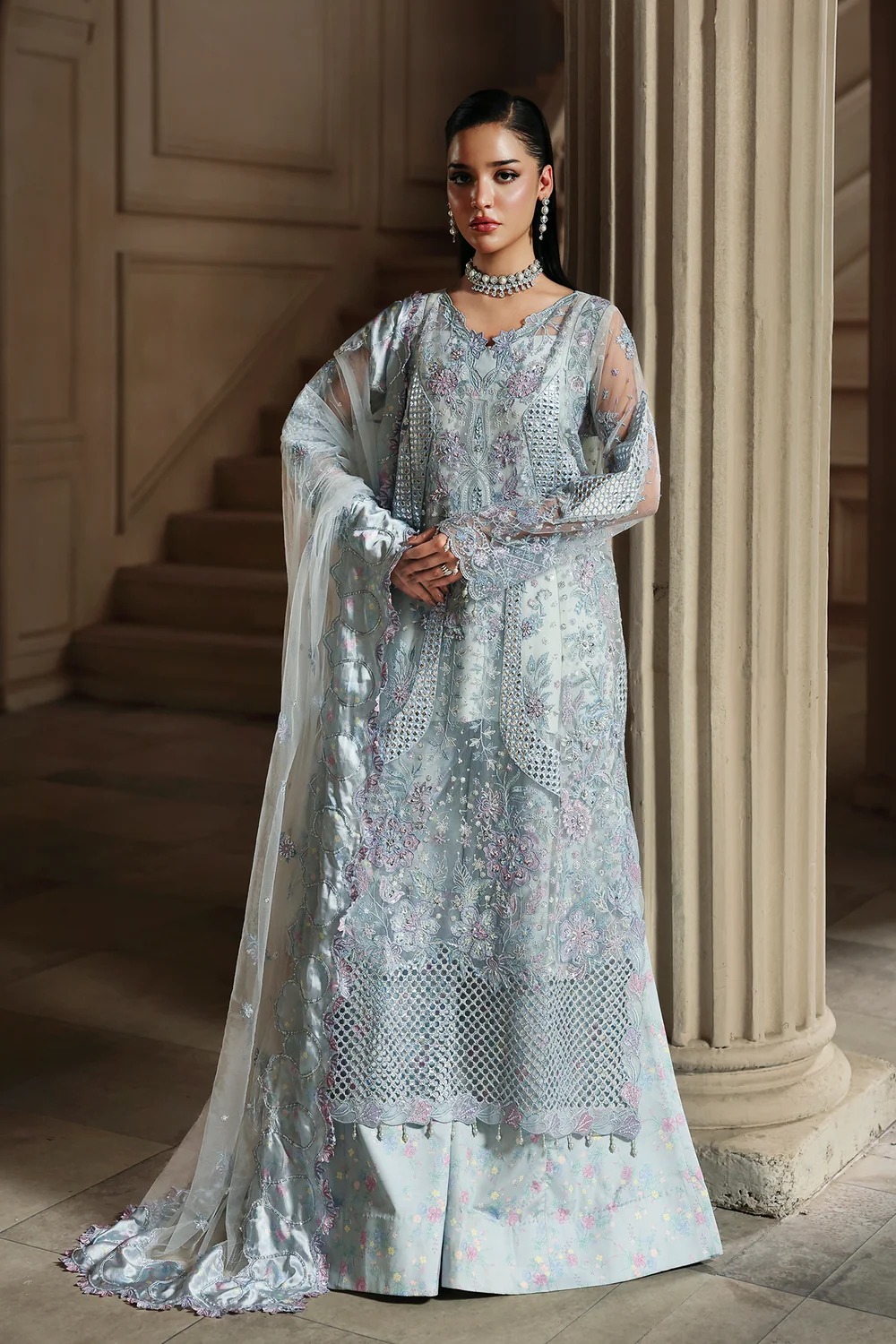 Sage Luxury Formals By Rajbari ( Margot )