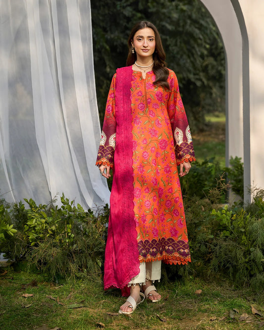 Embroidered Chikankari By Raha Vol 01 D#01