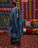 Mubarak - Festive Collection by Casuallite RTW Embroidered Viscose Silk (Neelofar)