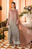 ROYALE TEA AFFAIR CHIFFON UNSTITCHED COLLECTION'26 ( MPC-26-202-Ombre Blossom )