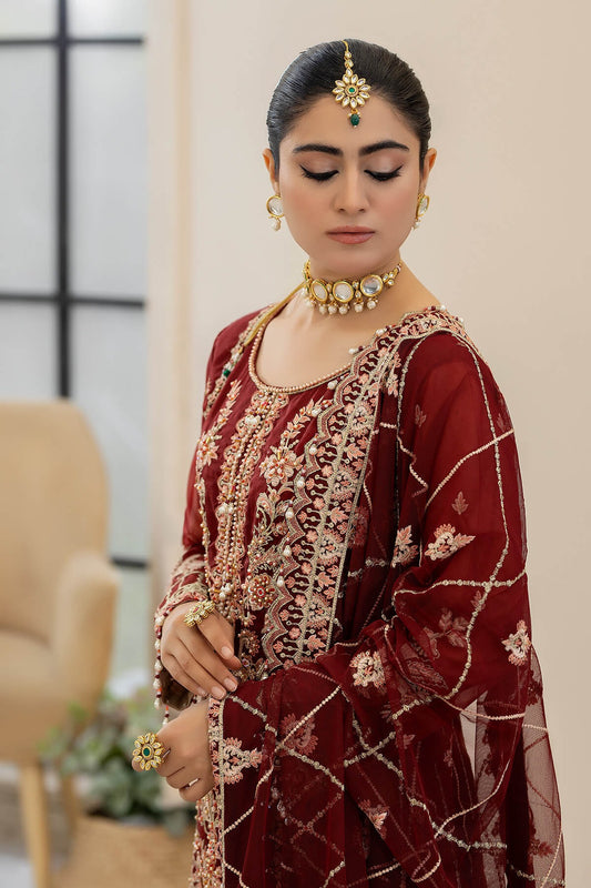 Raeesa Premium | DL-1015 Roseate Belle