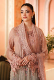ROYALE TEA AFFAIR CHIFFON UNSTITCHED COLLECTION'26 ( MPC-26-202-Ombre Blossom )