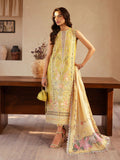 Mehroze Luxury Lawn '25 By Bin ilyas (97 - B)