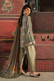 3 Piece Unstitched Embroidered Dobby Linen Suit By M.Prints Vol-31  ( 03-A )