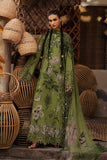 3 Piece Unstitched Embroidered Dobby Linen Suit By M.Prints Vol-31  ( 09-B )