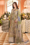 ROYALE TEA AFFAIR CHIFFON UNSTITCHED COLLECTION'26 ( MPC-26-203-Warm Beige )