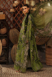 3 Piece Unstitched Embroidered Dobby Linen Suit By M.Prints Vol-31  ( 09-B )