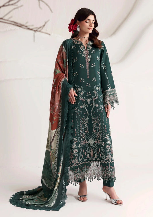 Seraphine Edit 26 Winter By Naqsh ( Timber Green-00271 )